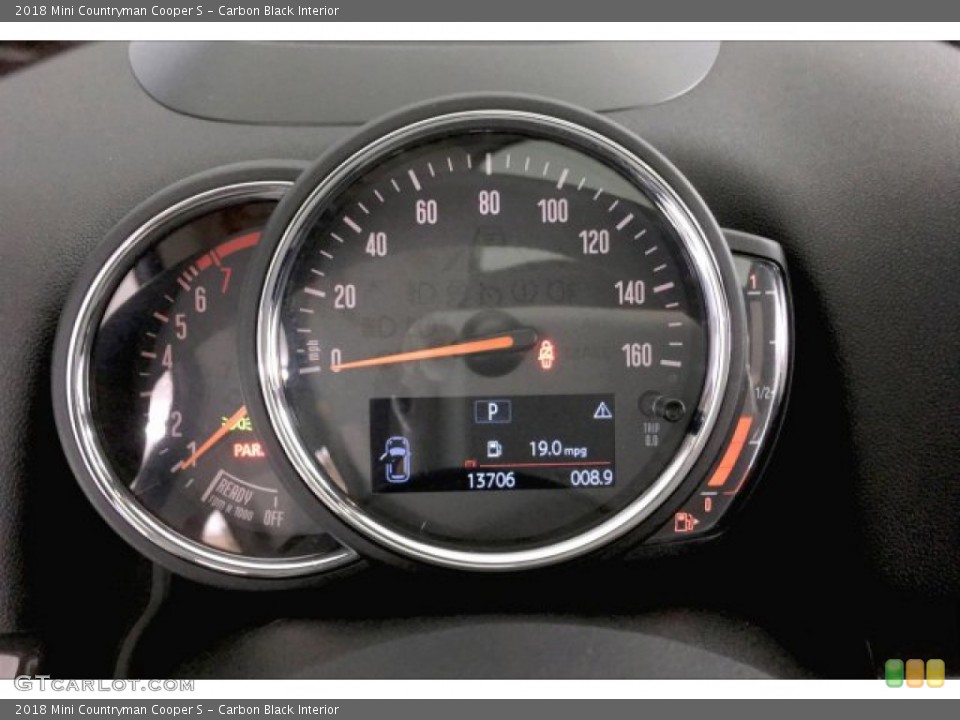 Carbon Black Interior Gauges for the 2018 Mini Countryman Cooper S #136222184