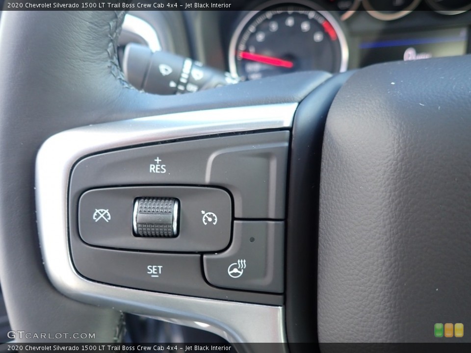 Jet Black Interior Steering Wheel for the 2020 Chevrolet Silverado 1500 LT Trail Boss Crew Cab 4x4 #136224005