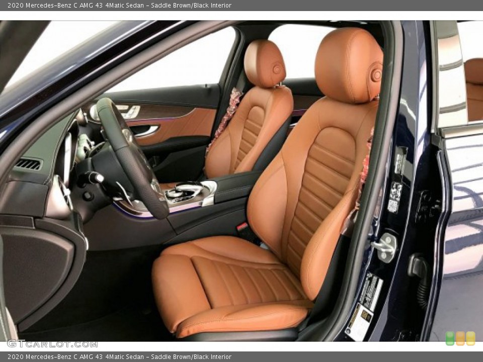 Saddle Brown/Black Interior Photo for the 2020 Mercedes-Benz C AMG 43 4Matic Sedan #136230377