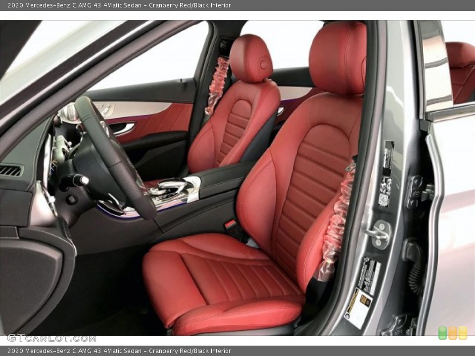 Cranberry Red/Black Interior Photo for the 2020 Mercedes-Benz C AMG 43 4Matic Sedan #136231106