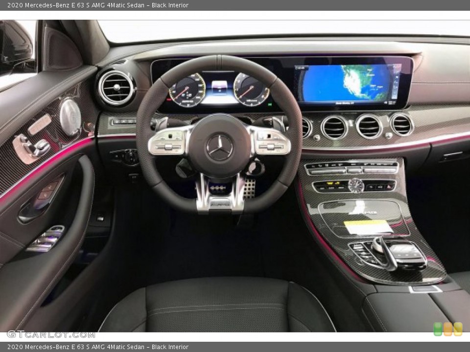 Black Interior Dashboard for the 2020 Mercedes-Benz E 63 S AMG 4Matic Sedan #136231943