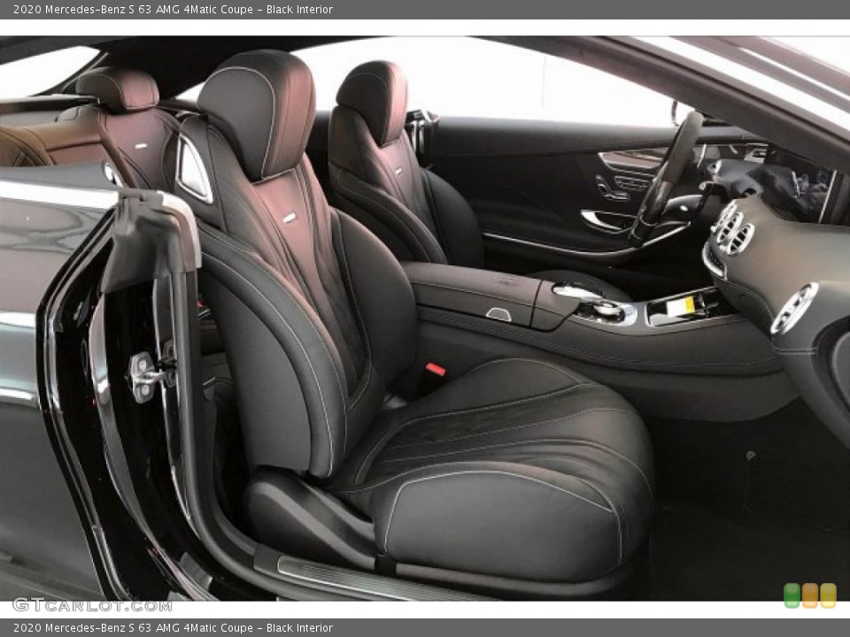 Black Interior Photo for the 2020 Mercedes-Benz S 63 AMG 4Matic Coupe #136232609