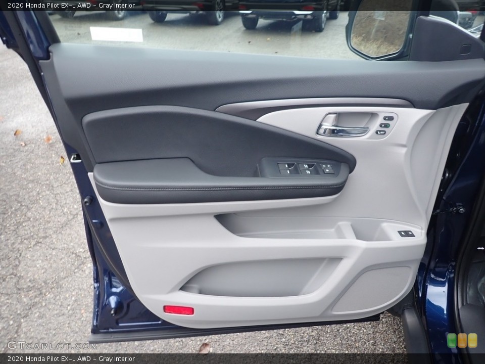 Gray Interior Door Panel for the 2020 Honda Pilot EX-L AWD #136236419