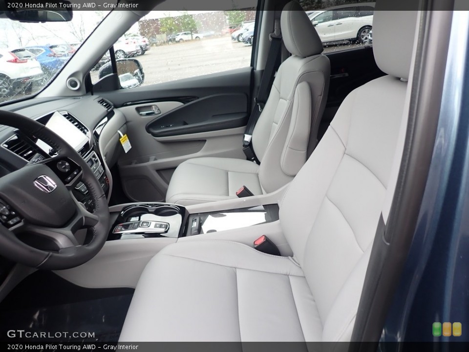 Gray Interior Front Seat for the 2020 Honda Pilot Touring AWD #136237385