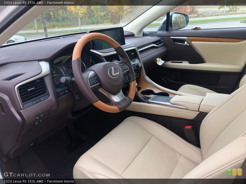 Parchment Interior Photo for the 2020 Lexus RX 350L AWD #136238282