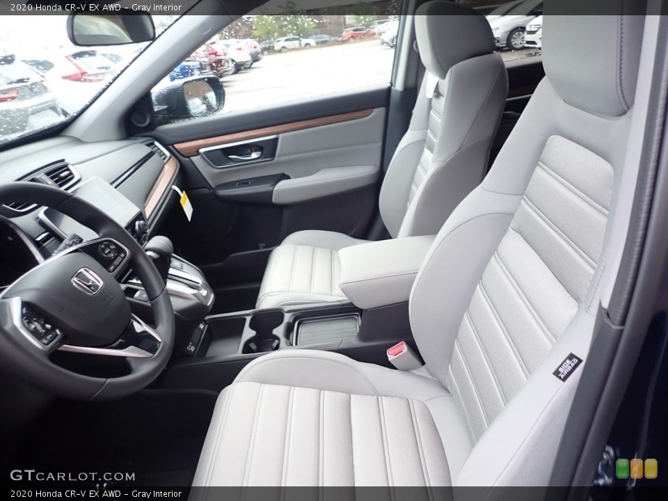 Gray Interior Front Seat for the 2020 Honda CR-V EX AWD #136239458