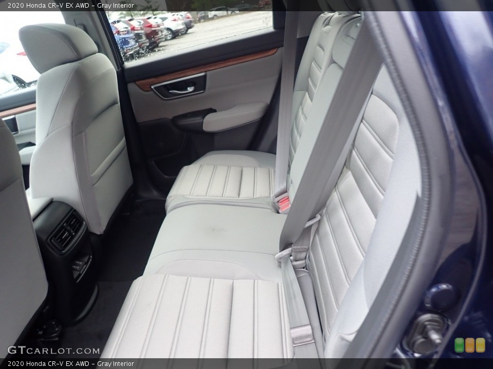 Gray Interior Rear Seat for the 2020 Honda CR-V EX AWD #136239485