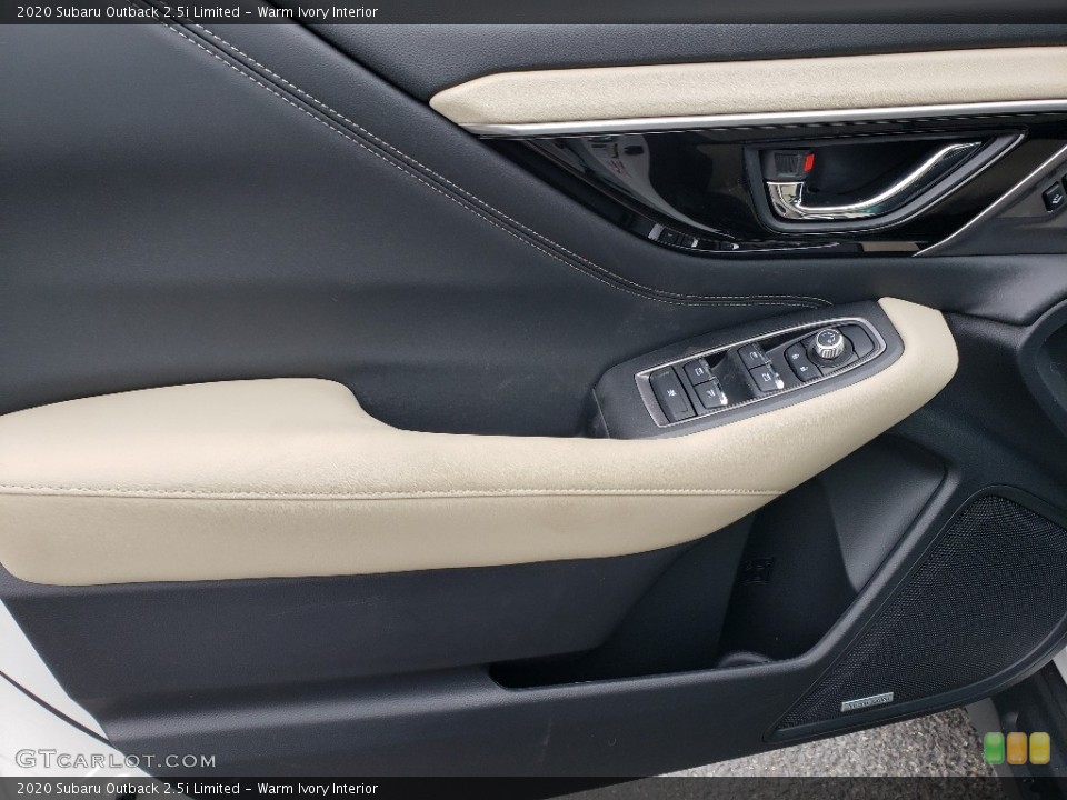 Warm Ivory Interior Door Panel for the 2020 Subaru Outback 2.5i Limited #136239698