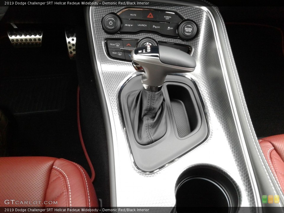 Demonic Red/Black Interior Transmission for the 2019 Dodge Challenger SRT Hellcat Redeye Widebody #136239860