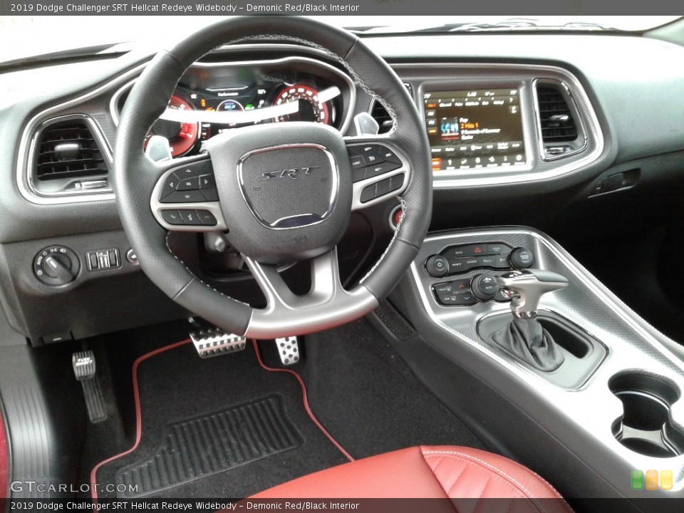 Demonic Red/Black Interior Dashboard for the 2019 Dodge Challenger SRT Hellcat Redeye Widebody #136239977