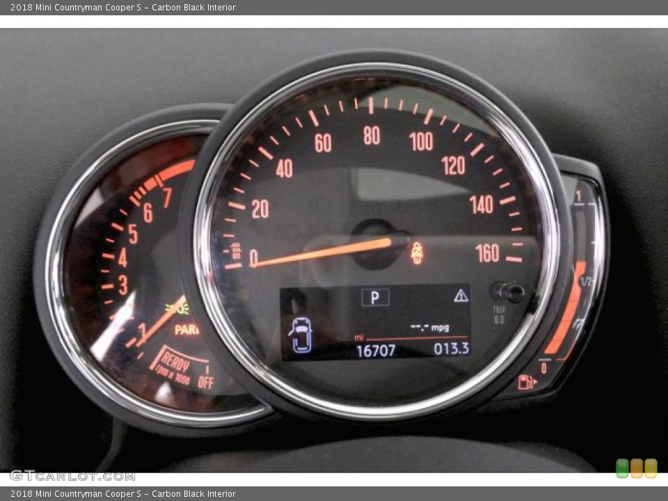 Carbon Black Interior Gauges for the 2018 Mini Countryman Cooper S #136242803