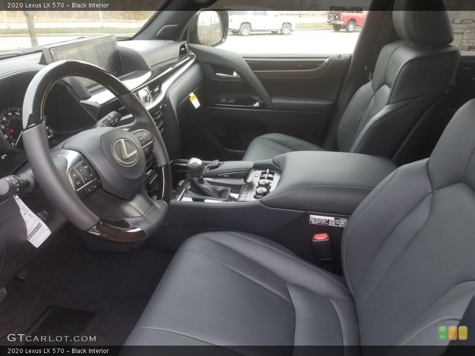Black Interior Photo for the 2020 Lexus LX 570 #136249579