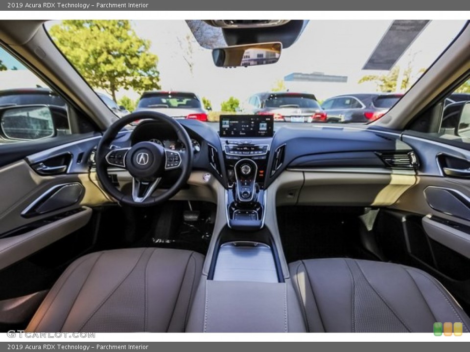 Parchment Interior Dashboard for the 2019 Acura RDX Technology #136254004