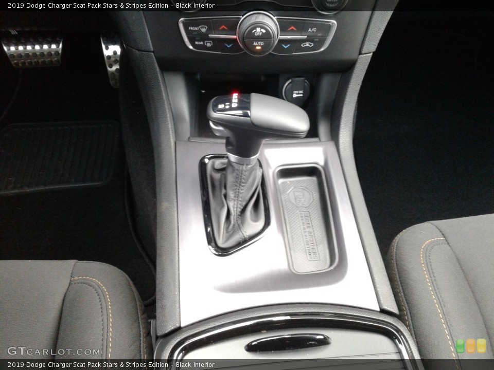Black Interior Transmission for the 2019 Dodge Charger Scat Pack Stars & Stripes Edition #136255663