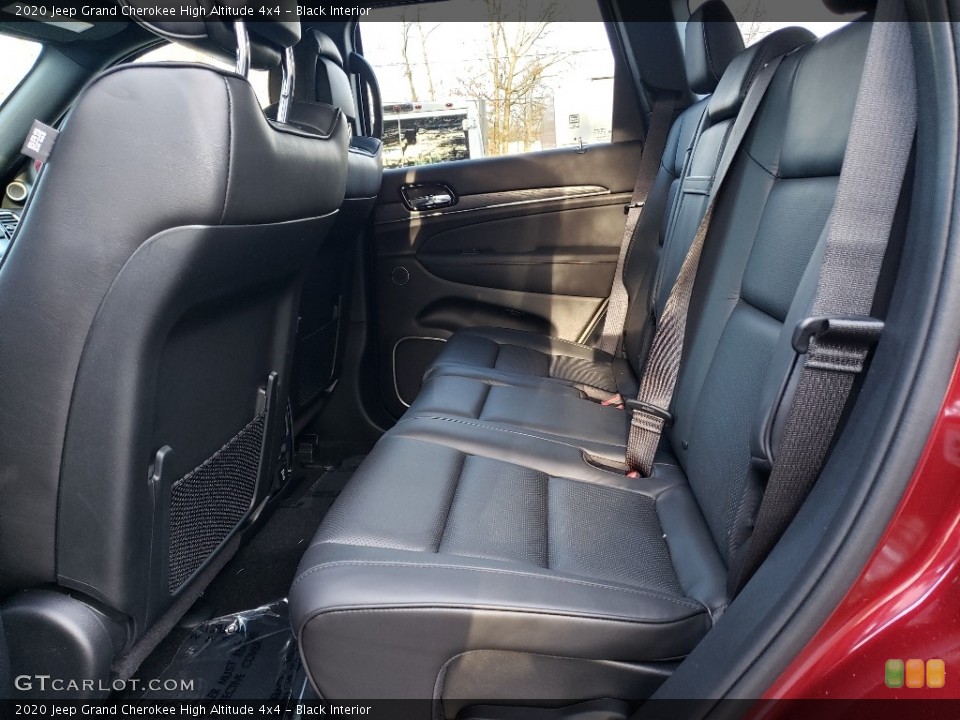 Black Interior Rear Seat for the 2020 Jeep Grand Cherokee High Altitude 4x4 #136255837
