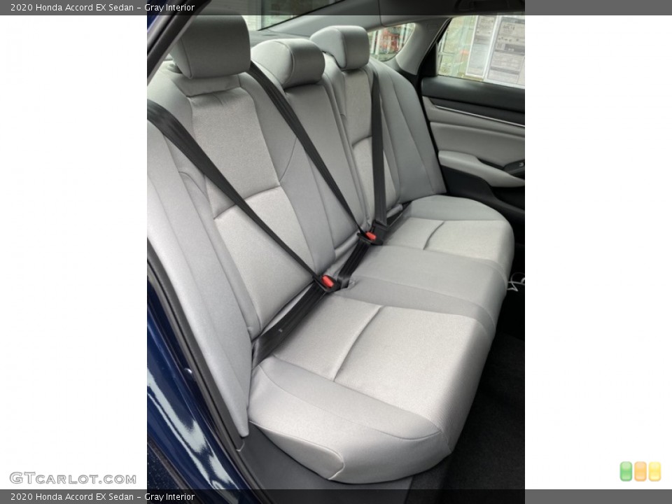 Gray Interior Rear Seat for the 2020 Honda Accord EX Sedan #136255879