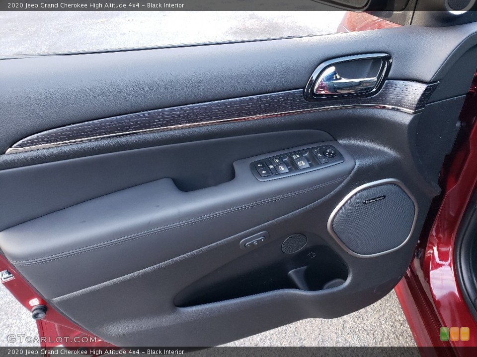 Black Interior Door Panel for the 2020 Jeep Grand Cherokee High Altitude 4x4 #136255885