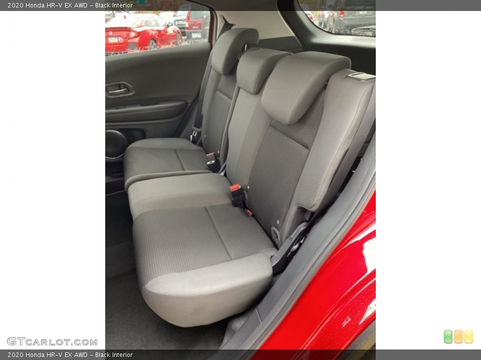 Black Interior Rear Seat for the 2020 Honda HR-V EX AWD #136256542