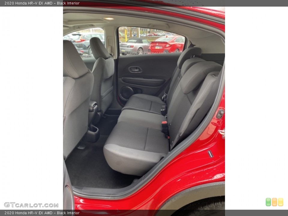 Black Interior Rear Seat for the 2020 Honda HR-V EX AWD #136256554