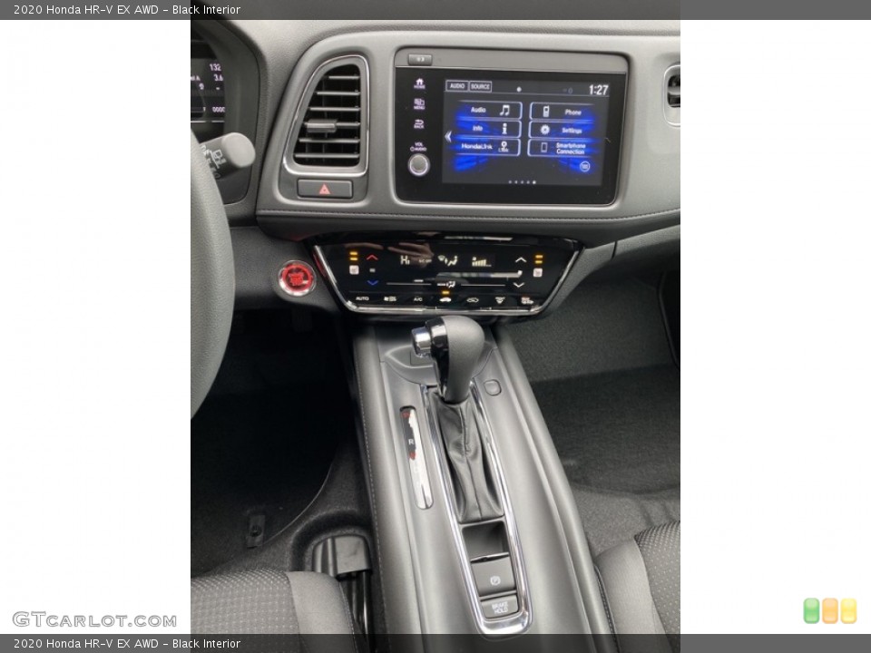 Black Interior Controls for the 2020 Honda HR-V EX AWD #136256662