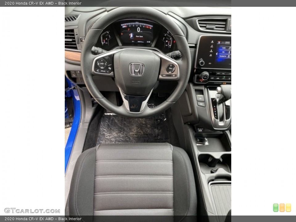 Black Interior Steering Wheel for the 2020 Honda CR-V EX AWD #136256791