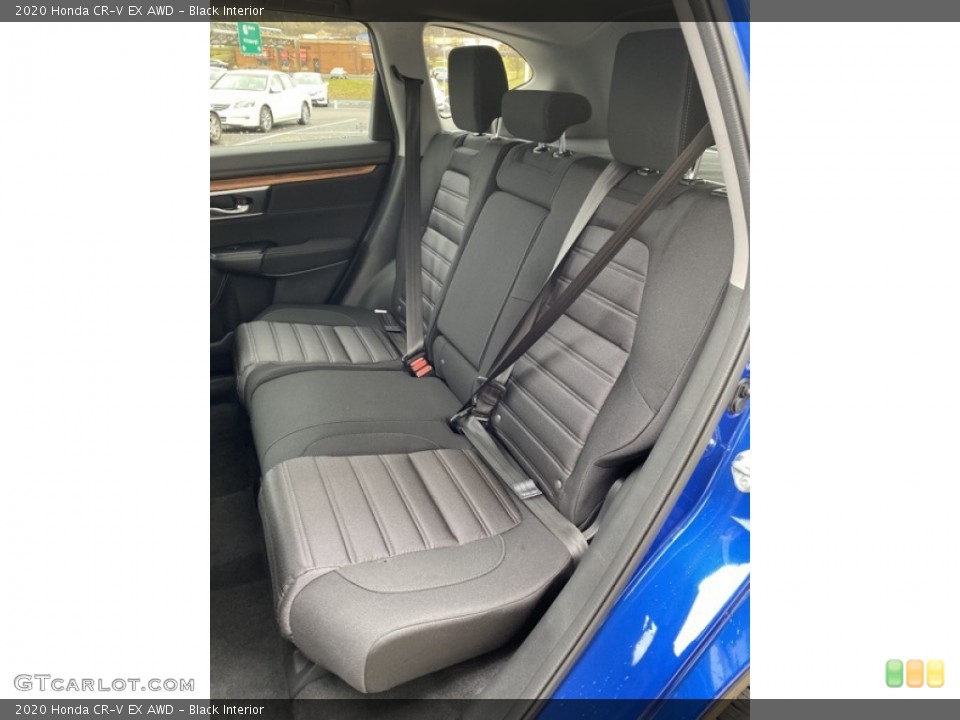 Black Interior Rear Seat for the 2020 Honda CR-V EX AWD #136256818
