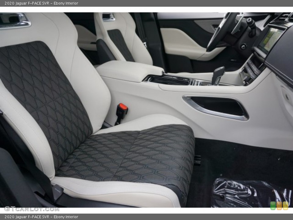Ebony Interior Front Seat for the 2020 Jaguar F-PACE SVR #136258259