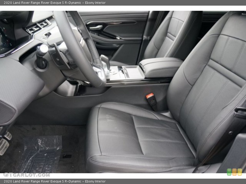Ebony Interior Front Seat for the 2020 Land Rover Range Rover Evoque S R-Dynamic #136265018