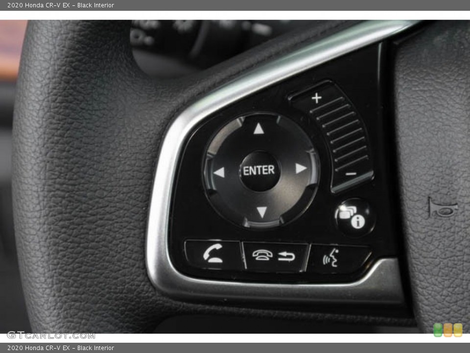 Black Interior Steering Wheel for the 2020 Honda CR-V EX #136268807