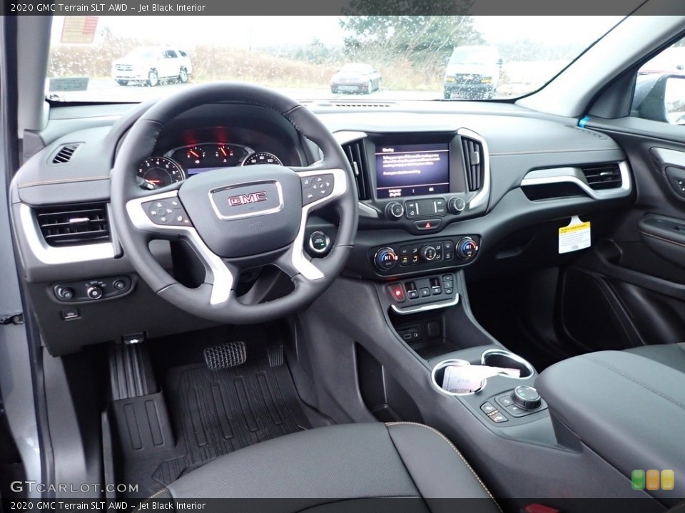 Jet Black Interior Photo for the 2020 GMC Terrain SLT AWD #136272773