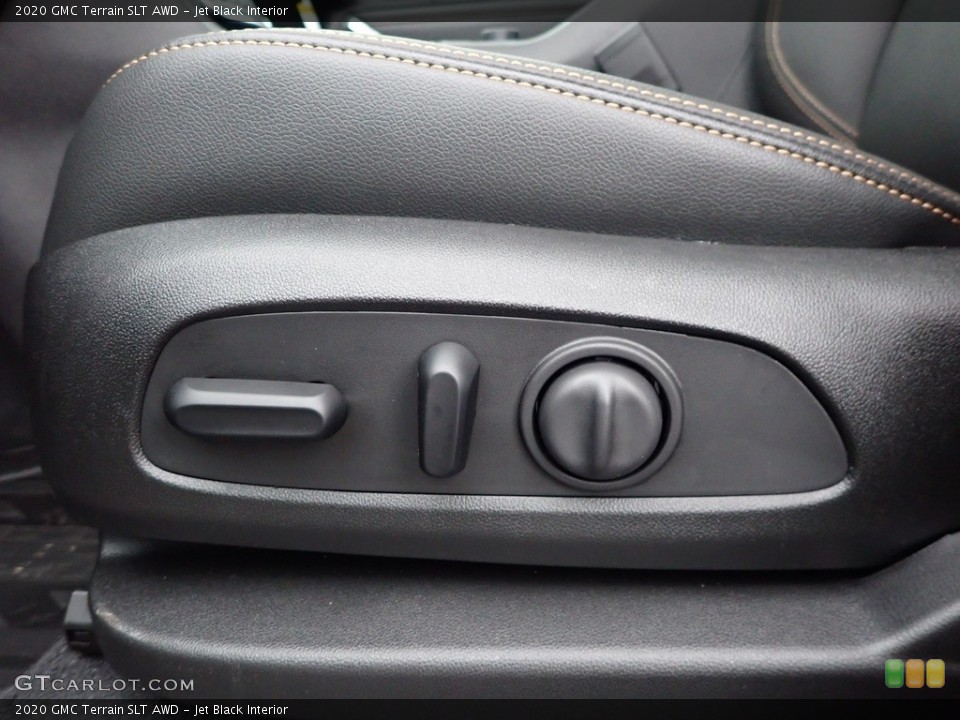 Jet Black Interior Front Seat for the 2020 GMC Terrain SLT AWD #136276043