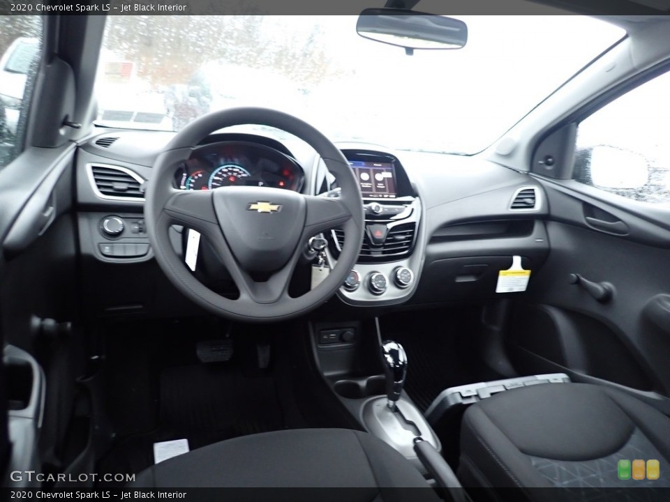 Jet Black Interior Dashboard for the 2020 Chevrolet Spark LS #136276820
