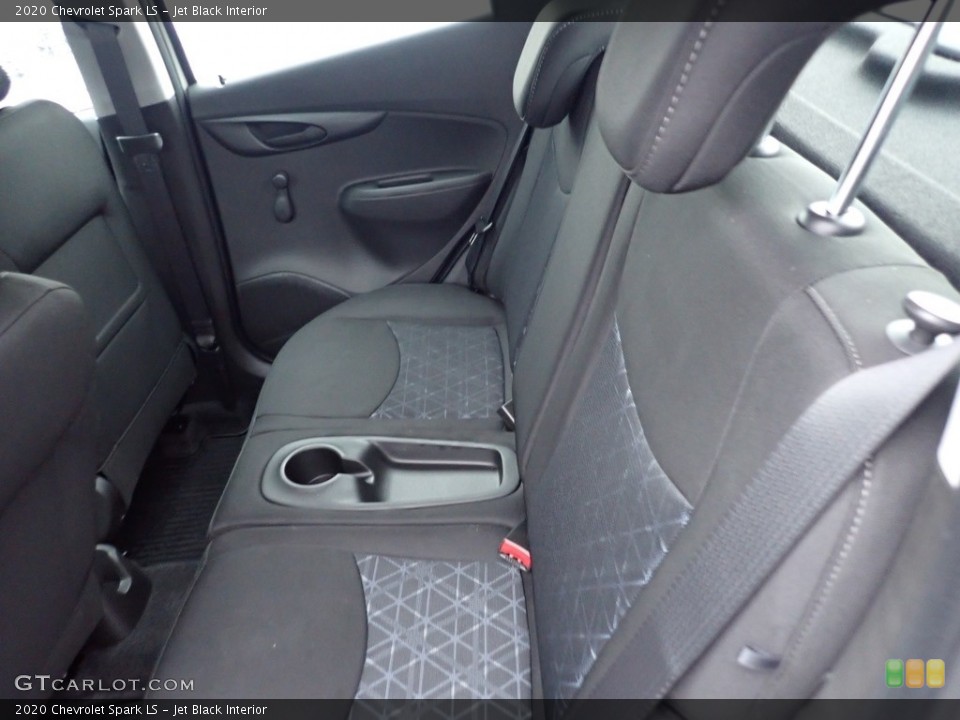 Jet Black Interior Rear Seat for the 2020 Chevrolet Spark LS #136277321