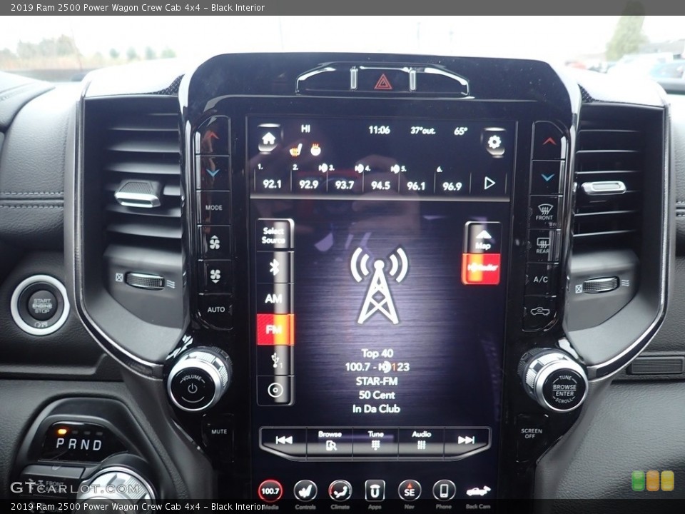 Black Interior Controls for the 2019 Ram 2500 Power Wagon Crew Cab 4x4 #136278395