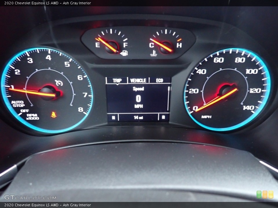 Ash Gray Interior Gauges for the 2020 Chevrolet Equinox LS AWD #136278572
