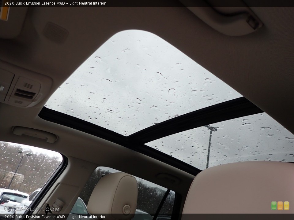 Light Neutral Interior Sunroof for the 2020 Buick Envision Essence AWD #136280105