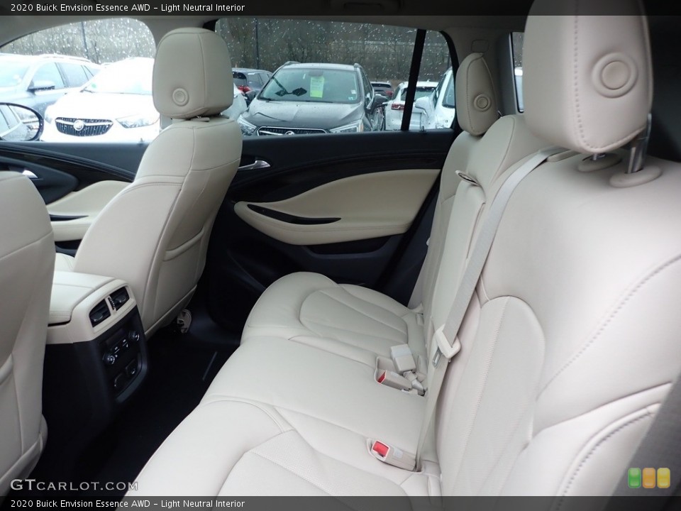 Light Neutral Interior Rear Seat for the 2020 Buick Envision Essence AWD #136280177
