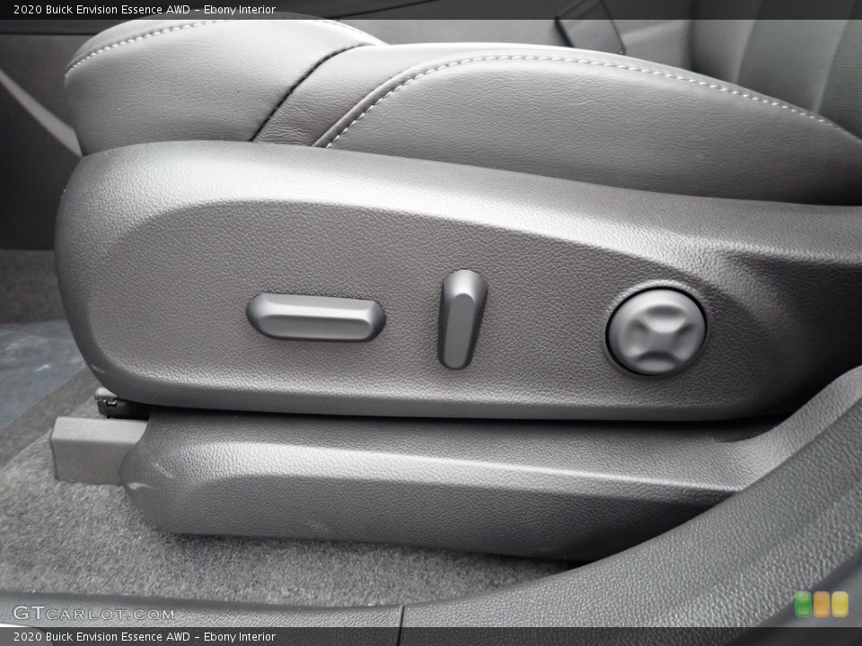 Ebony Interior Front Seat for the 2020 Buick Envision Essence AWD #136280618