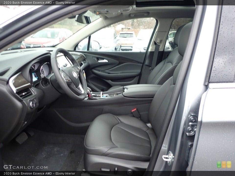 Ebony Interior Front Seat for the 2020 Buick Envision Essence AWD #136280660