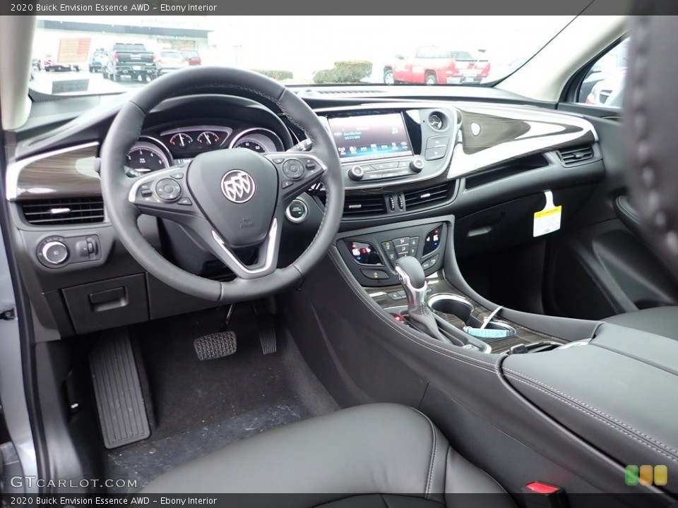 Ebony Interior Photo for the 2020 Buick Envision Essence AWD #136280717