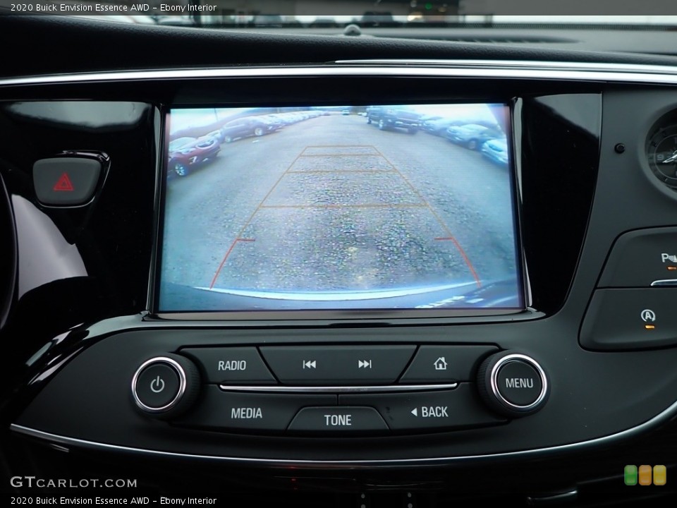Ebony Interior Controls for the 2020 Buick Envision Essence AWD #136280828