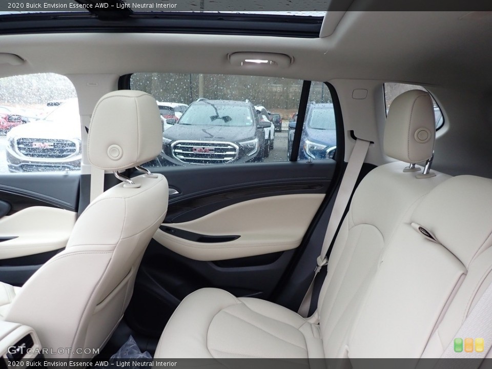 Light Neutral Interior Rear Seat for the 2020 Buick Envision Essence AWD #136281254