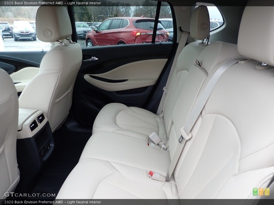 Light Neutral Interior Rear Seat for the 2020 Buick Envision Preferred AWD #136282445
