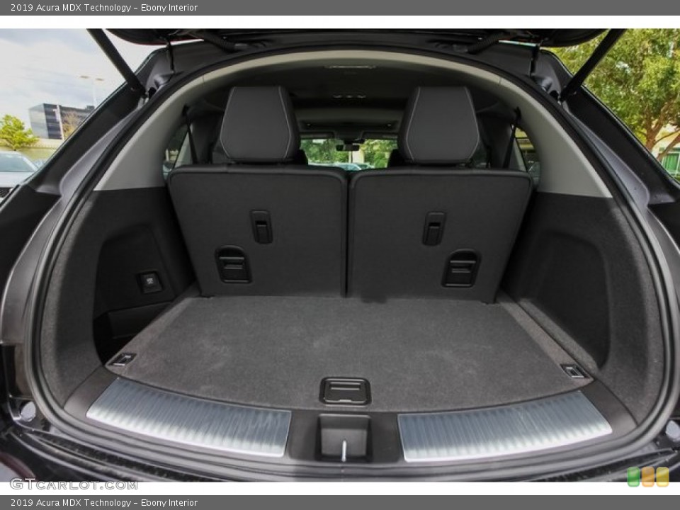 Ebony Interior Trunk for the 2019 Acura MDX Technology #136283780