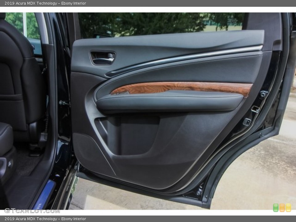 Ebony Interior Door Panel for the 2019 Acura MDX Technology #136283816