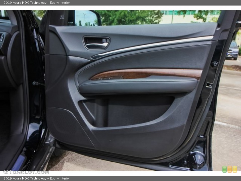 Ebony Interior Door Panel for the 2019 Acura MDX Technology #136283852