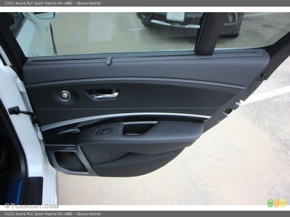 Ebony Interior Door Panel for the 2020 Acura RLX Sport Hybrid SH-AWD #136284578