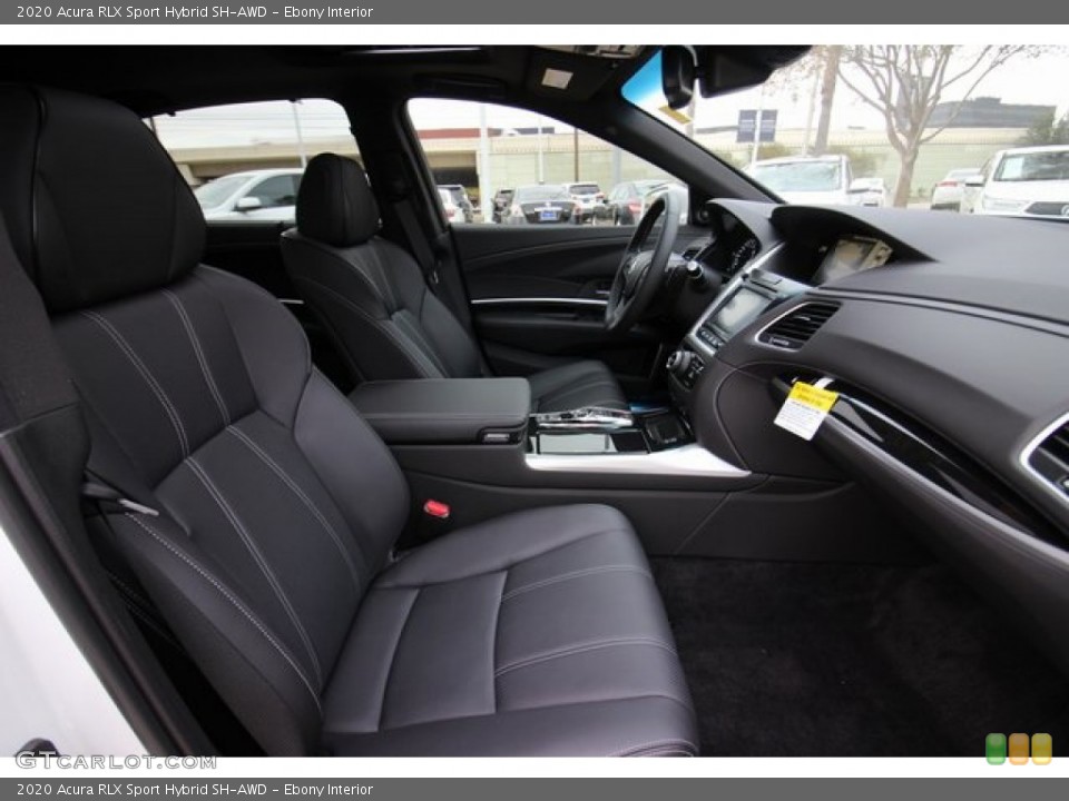 Ebony Interior Front Seat for the 2020 Acura RLX Sport Hybrid SH-AWD #136284632