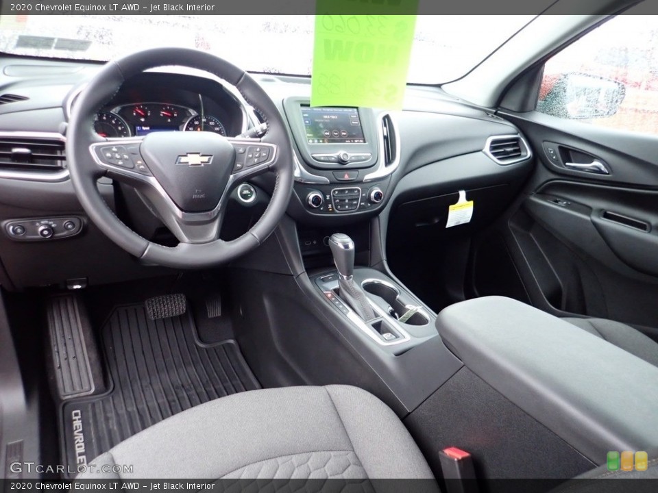 Jet Black Interior Front Seat for the 2020 Chevrolet Equinox LT AWD #136285937