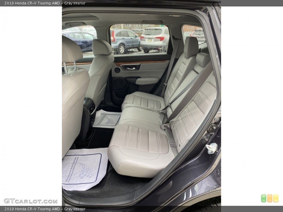 Gray Interior Rear Seat for the 2019 Honda CR-V Touring AWD #136286081